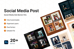 Social Media Ads Banner Kits