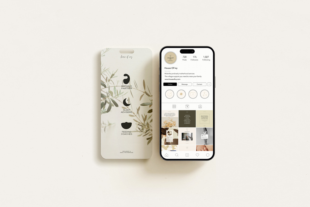 House Of Ivy - Social Media Kit, a Social Media Template by Moxi Crew (Photo 3 of 6)