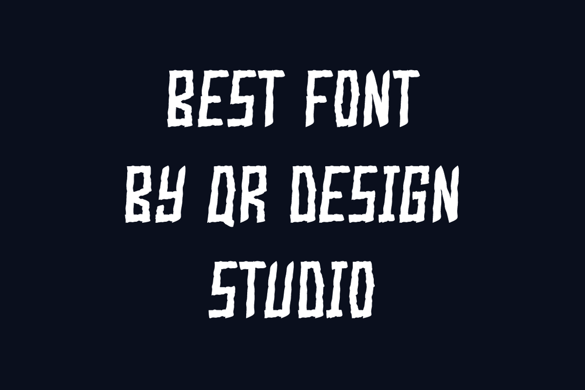 Noctoray - Halloween Font, a Blackletter Font by QR Design Studio (Photo 3 of 6)