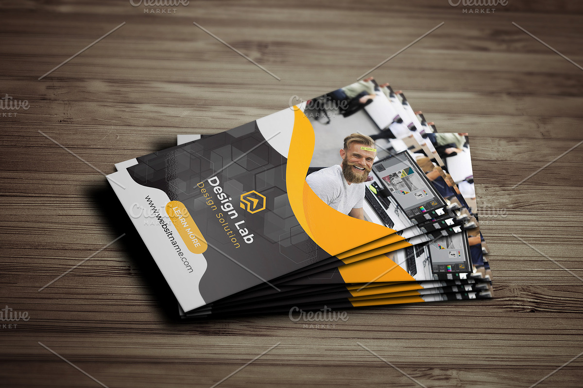 Business Cards, a Business Card Template by DesignsLab (Photo 2 of 12)