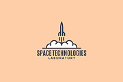 Space Technologies Logo Template, a Branding & Logo Template by pne-design (Thumbnail 1 of 4)