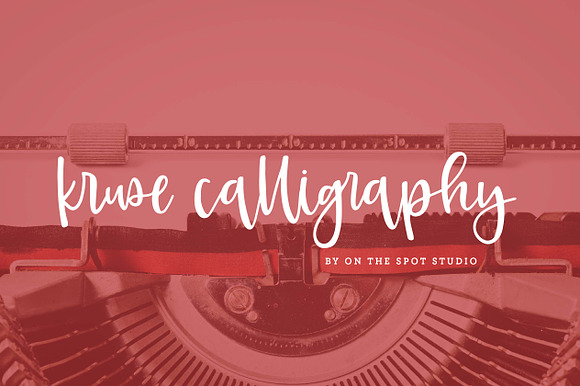 Kruse Calligraphy preview 5