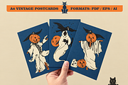 Creepy Stories: Halloween Graphics, a Seasonal Illustration by Retro Machine (Thumbnail 3 of 14)