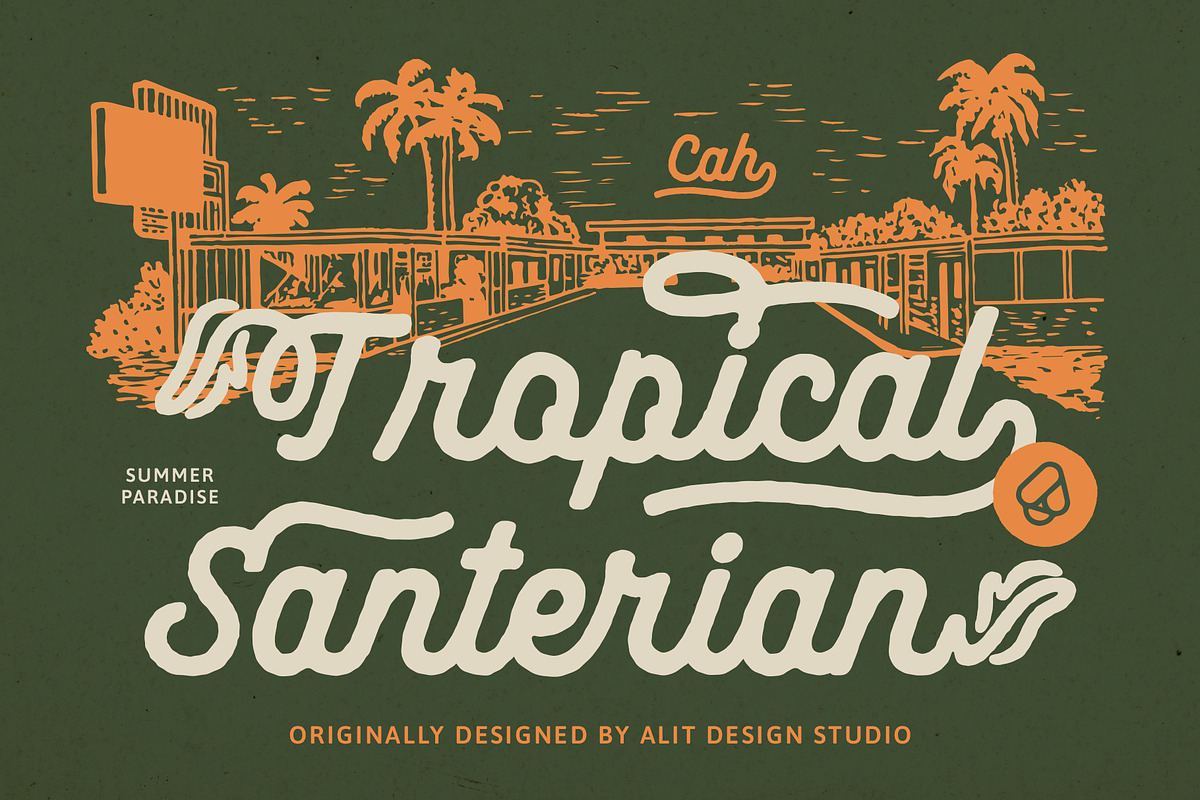 Vane Dream Typeface, a Script Font by alit design (Photo 2 of 15)