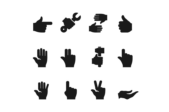 Hand An Icon