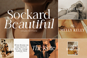 The Modern Elegant Font Bundle 1