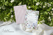 Boho Spring Floral Invite Bundle, an Invitation Template by Digital_Mind (Thumbnail 2 of 6)