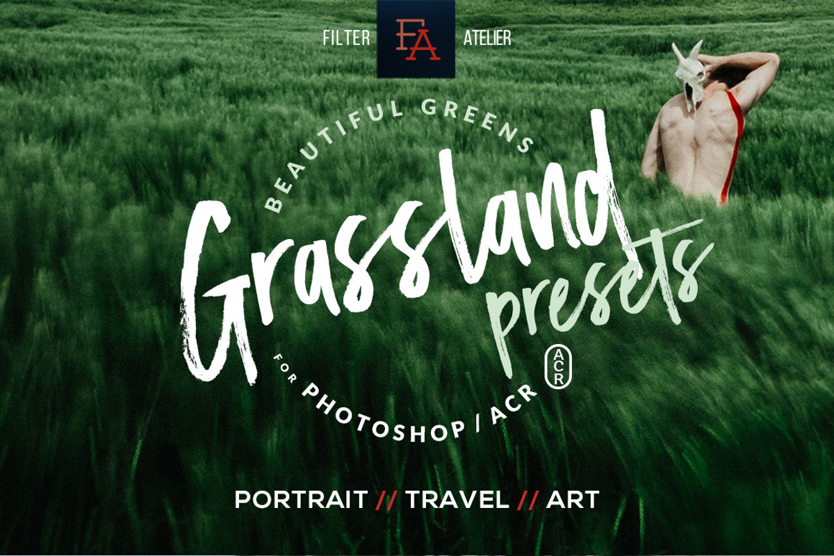 Grassland ACR Photoshop Presets, an Action Add-On by FilterAtelier (Photo 1 of 15)