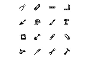 Tools icon - Expand to any size -, an Illustration by Artsaba Family