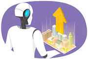 Digitalization Set 01, a Technology Illustration by AndriiStore (Thumbnail 4 of 11)