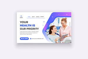 Medical Healthcare Landing Page