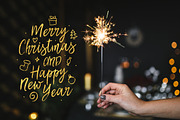 My Dear Santa Font + Extras, a Script Font by Ayya Studio (Thumbnail 4 of 7)