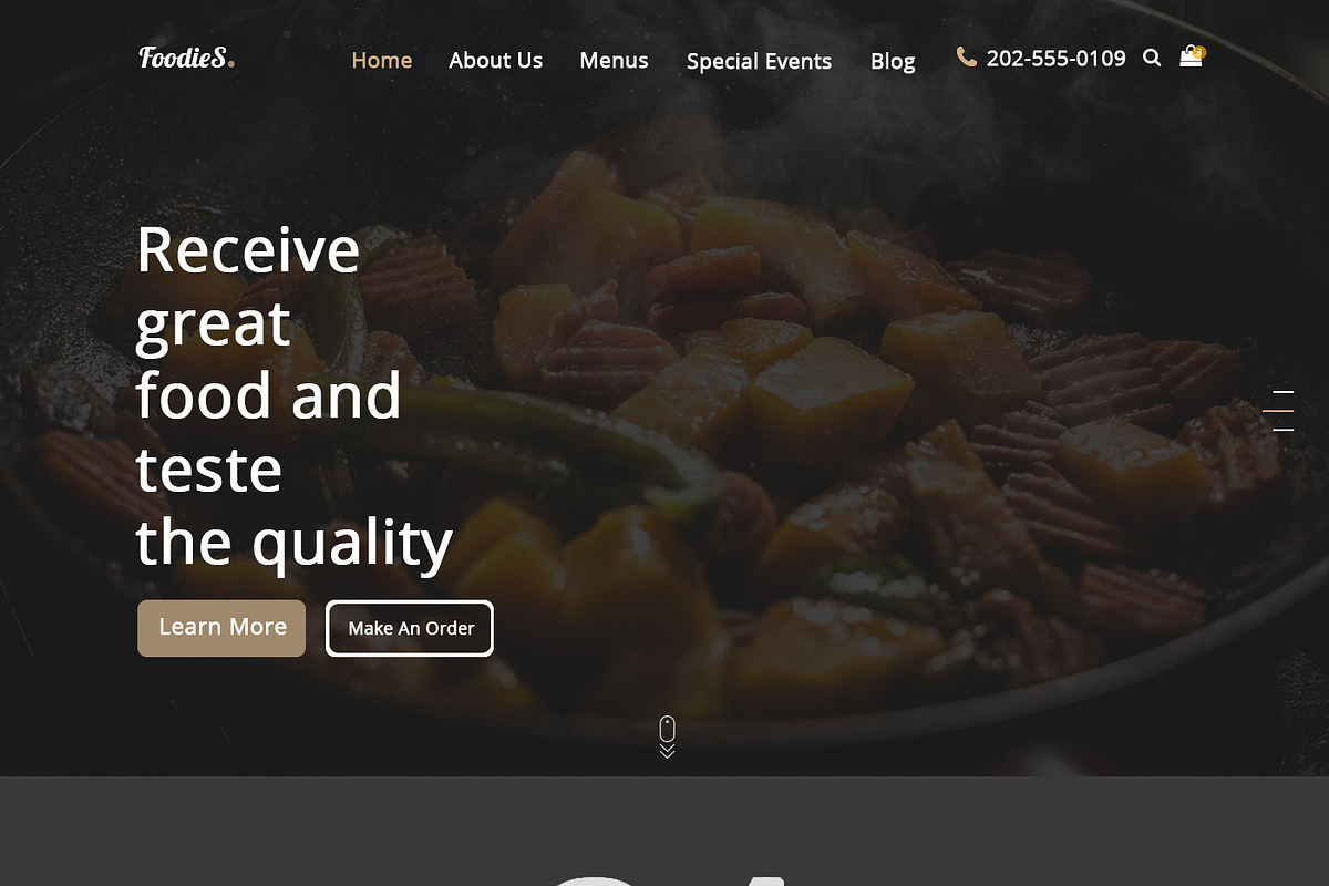 Foodies-Food&Restaurant PSD Template, a Websites & App Template by temRam (Photo 10 of 33)
