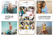 Aqua Pro Lightroom Preset, an Action Add-On by Design Aesthetic (Thumbnail 1 of 7)