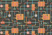 Machines and Robots, a Pattern Graphic by marmarto (Thumbnail 2 of 5)