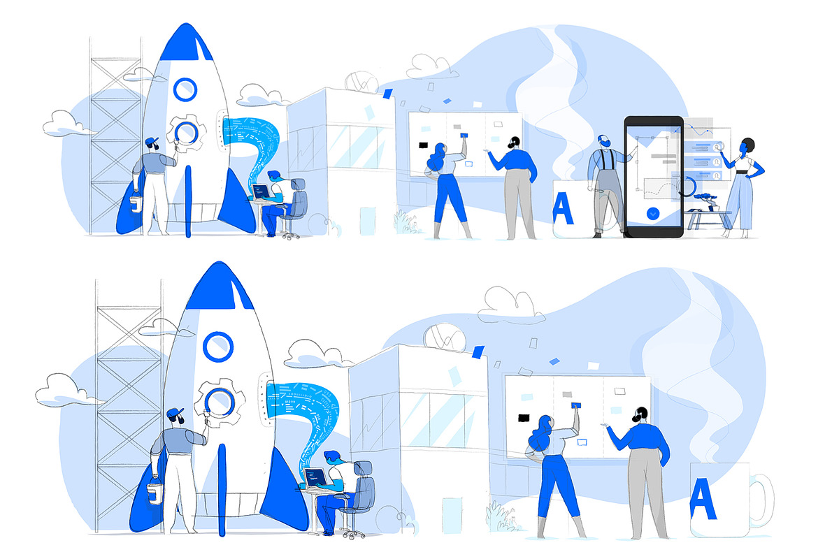 Innovative Digital Startup, a Technology Illustration by Hurcastock! (Photo 7 of 7)