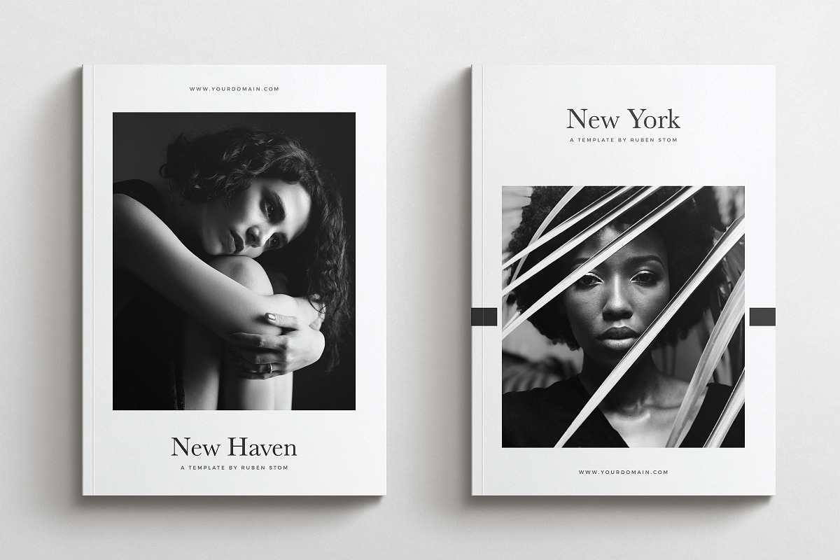 Magazine Duo Pack, a Magazine Template by Ruben Stom (Photo 1 of 14)