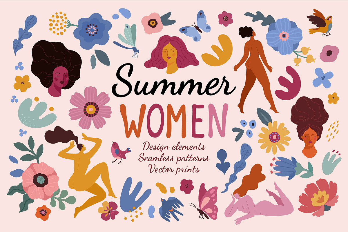 Summer Women Collection, a Person Illustration by 12pm-am (Photo 1 of 11)
