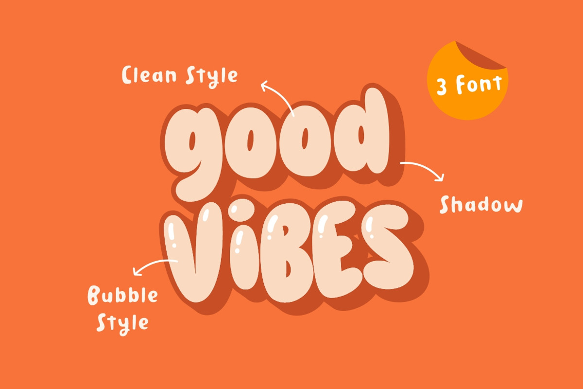 Smothy - Bubble Font Style, a Sans Serif Font by HansCo Studio (Photo 4 of 9)