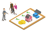 Insurance Set 01, a Person Illustration by AndriiStore (Thumbnail 9 of 11)