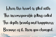 Rainbow, a Handwritten Font by InermediaSTUDIO (Thumbnail 7 of 8)