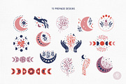 Mystical Hand Drawn Bundle 4 in 1, an Object Graphic by Alena Koval (Thumbnail 17 of 18)