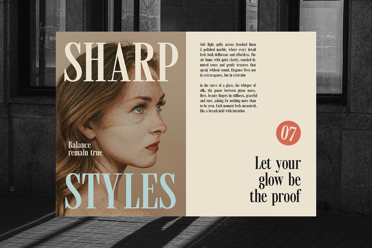 CS Martines – Condensed Font, a Serif Font by Craft Supply Co. (Photo 3 of 8)