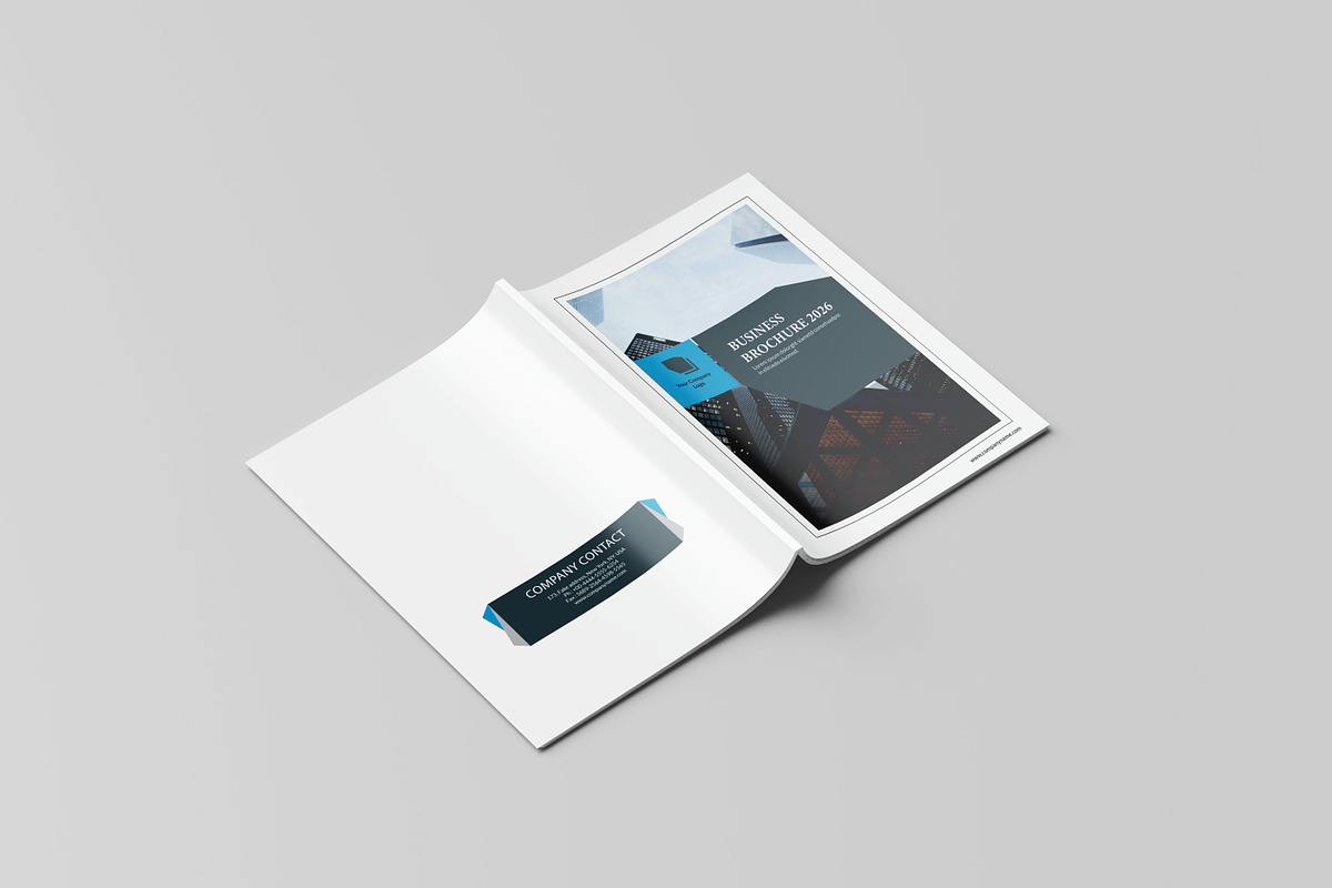 Business Brochure Template, a Brochure Template by retrographix (Photo 13 of 13)