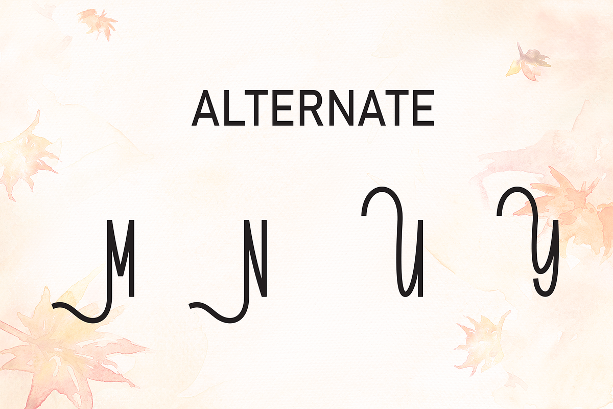 Autumn | Script Font, a Script Font by Scratchones (Photo 7 of 9)
