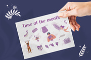 Time of the Month: period positivity, a Healthcare Illustration by Popova (Thumbnail 5 of 8)