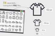 Clothes Line Icons Set, an Icon by Voysla's Shop (Thumbnail 4 of 5)