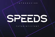 Speeds, a Sans Serif Font by alon kelakon (Thumbnail 1 of 4)