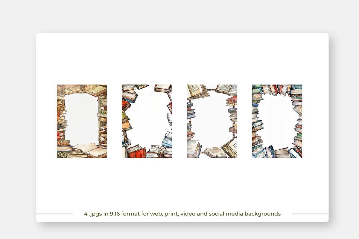 The Book Bundle, a Background Graphic by karenfoleyphoto (Photo 5 of 6)