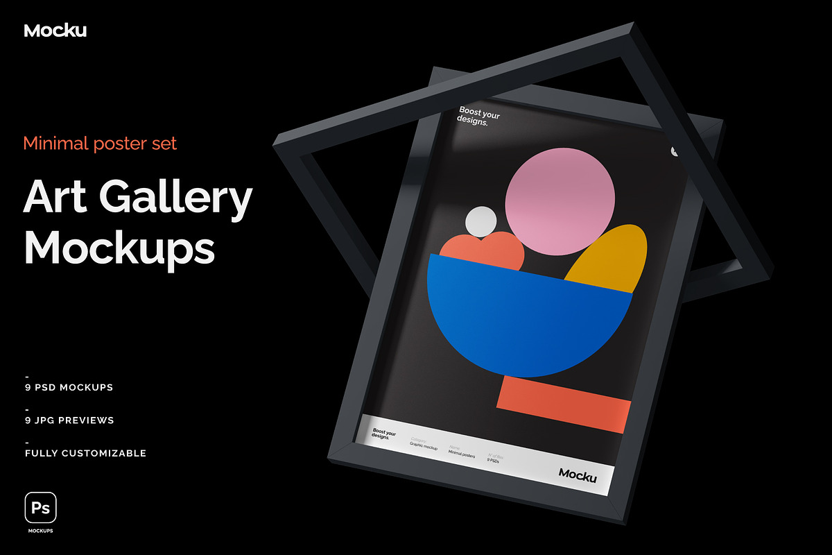 Art Gallery - Mockup Bundle, a Product Mockup by Mocku (Photo 2 of 14)
