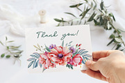 Watercolor wildflowers set, an Illustration by Artmanata (Thumbnail 26 of 26)