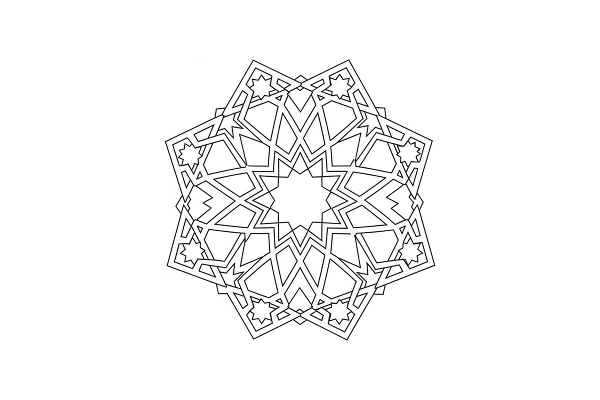 Islamic Mandala Geometric Bundle, an Illustration by Gaye Art (Photo 3 of 51)