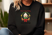Warm & Cozy Holiday, Retro Christmas, an Illustration by DreamArtGraphic (Thumbnail 5 of 5)