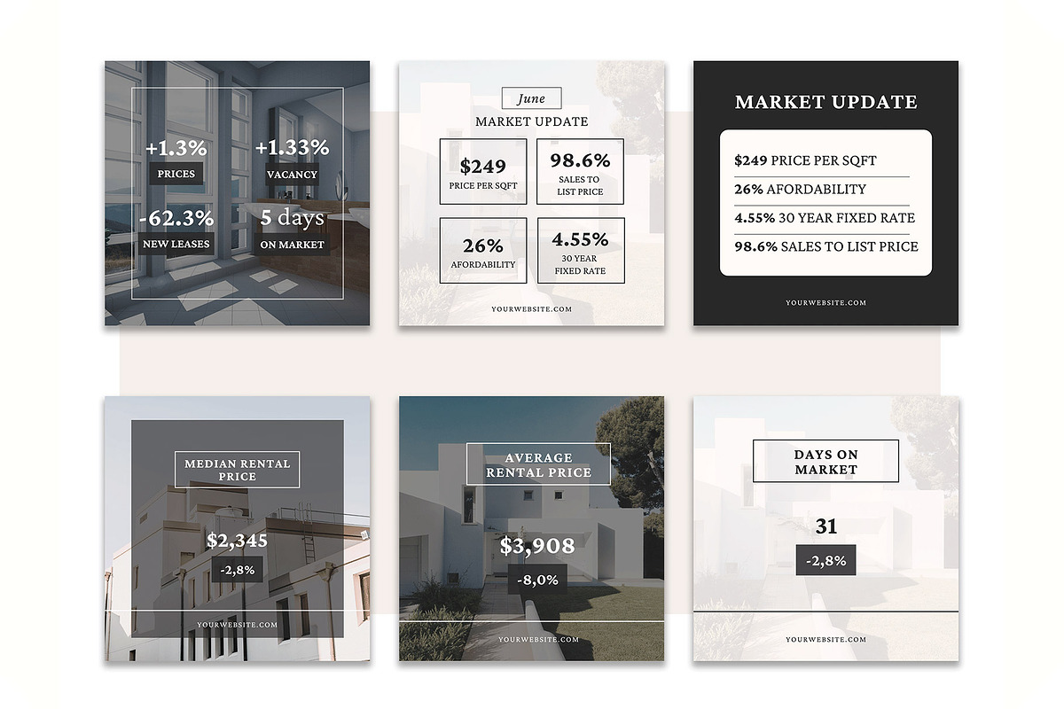 Real Estate Social Media Quotes, a Social Media Template by Kseniia_Design (Photo 13 of 14)