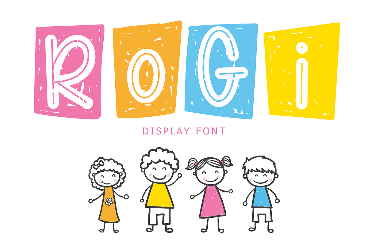 Rogi Display Font, a Sans Serif Font by Giant Design (Photo 1 of 10)