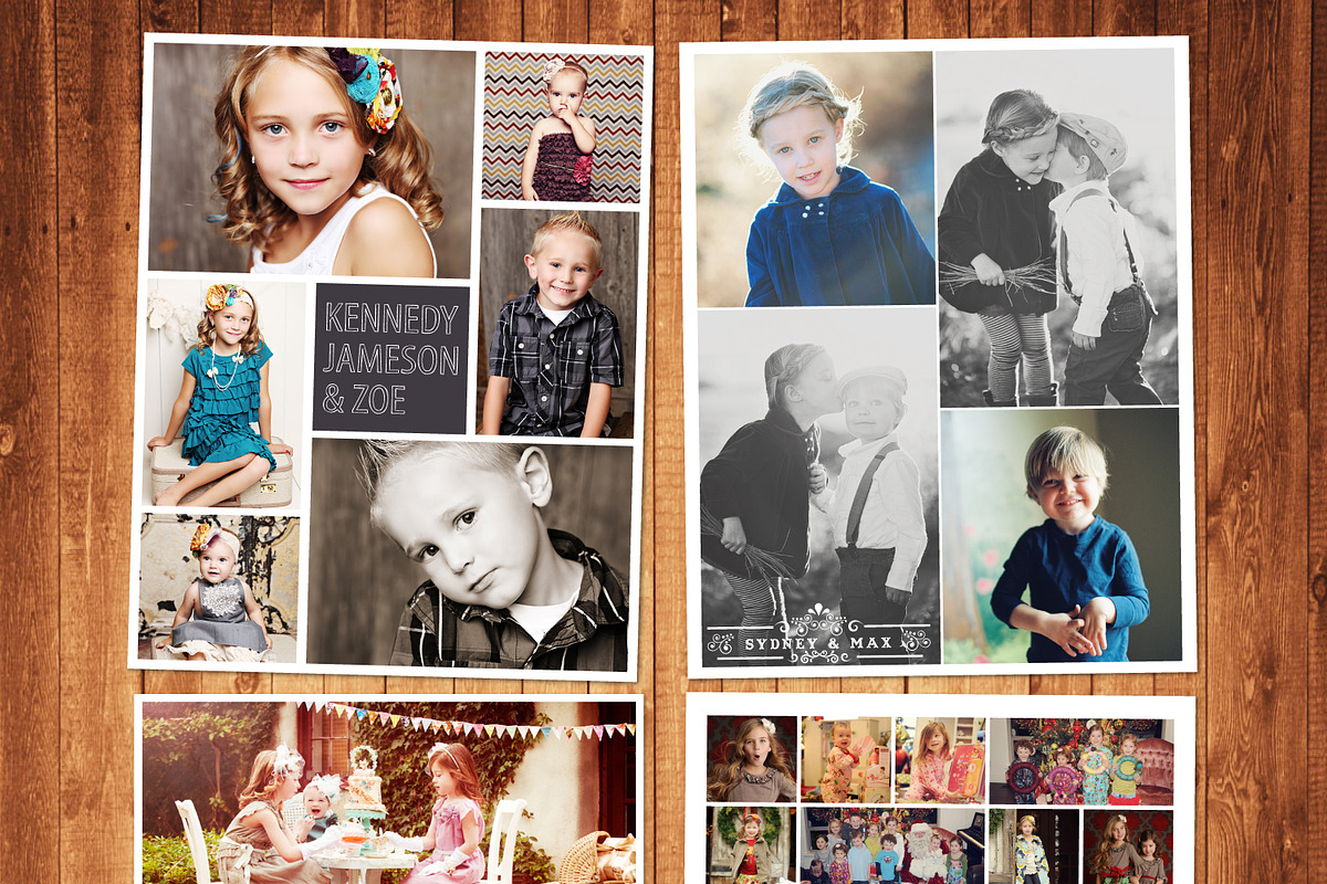 Photography Template Photo Set, a Card Template by DonyDesigns