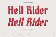CS Salient Drawn, a Blackletter Font by Craft Supply Co. (Thumbnail 3 of 8)