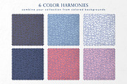 Blueberry stripes- Set patterns, a Pattern Graphic by Yummy (Thumbnail 3 of 9)