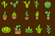 Collection of Cactus Illustration, an Illustration by baii09 (Thumbnail 2 of 2)
