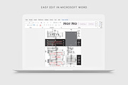 Clean Resume/CV | Word & Canva, a Resume Template by HiveArts (Thumbnail 6 of 6)