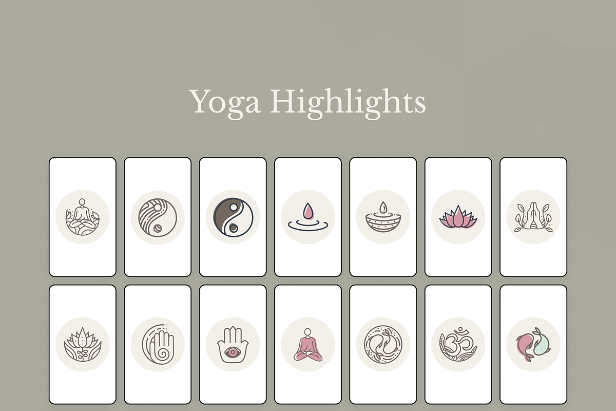 Instagram Yoga Canva Template, a Social Media Template by ...
