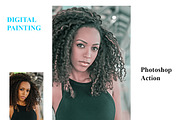 Digital Painting  Photoshop Action, an Action Add-On by Studio Retouch (Thumbnail 6 of 7)