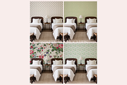 Bedroom Wallpaper Mockup Bundle, a Household Mockup by ItsFreakinMockups (Thumbnail 8 of 8)