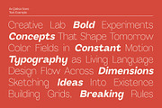 Qalisa - Modern sans, a Sans Serif Font by Uncarving (Thumbnail 8 of 20)