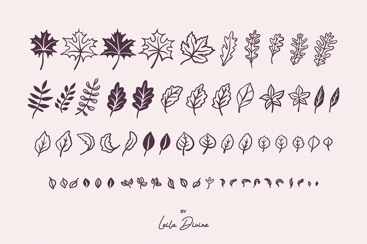 Cozy Autumn Hand Drawn Collection, a Seasonal Illustration by Leila Divine (Photo 17 of 29)