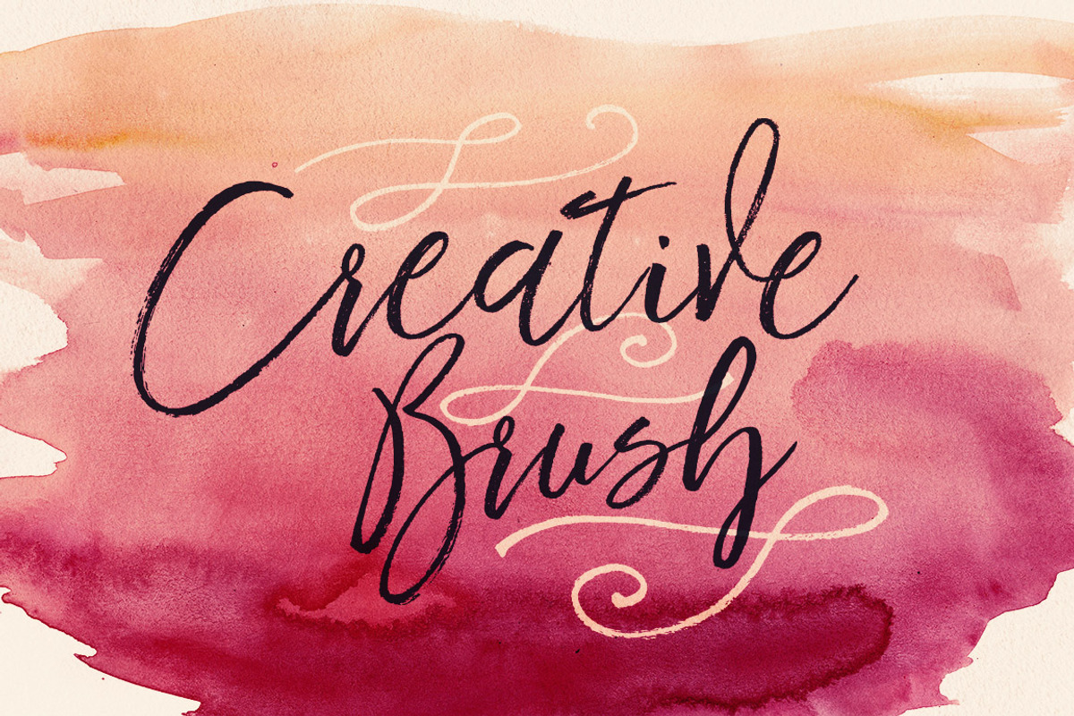 Harmony King - Brush Font preview 2